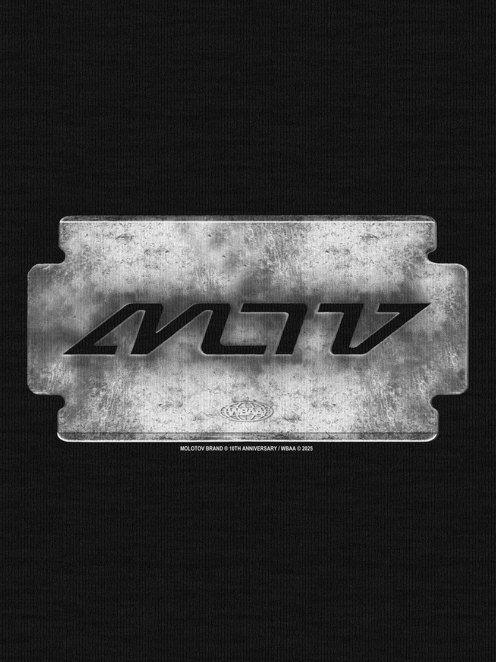 Футболка MLTV Лезвие Черный