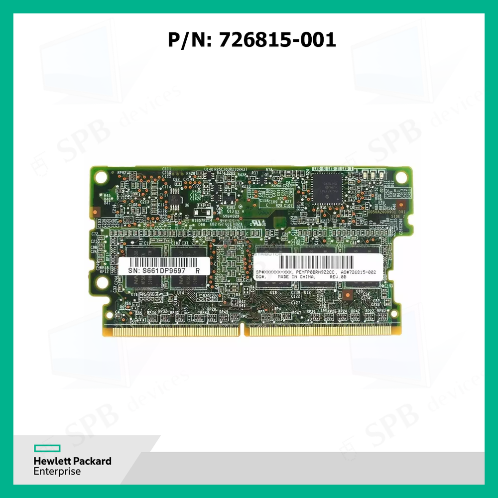Модуль кэш памяти  для контроллера P440/P840 4G FBWC 726815-001
