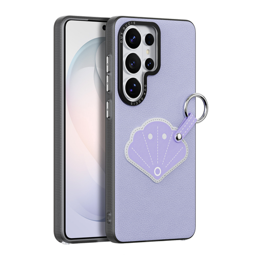 Чехол фиолетового цвета для Samsung Galaxy S26 Ultra, серия Luvy Series Case (со съемным ремешком) от Dux Ducis