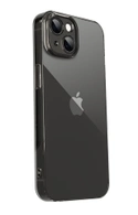 Чехол накладка iPhone 14 6.1" Gurdini силикон Ultra Twin 1 mm с защитой камеры серый