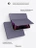 Чехол книжка для iPad Pro 11" (2,3,4 gen) Gurdini Milano Series Lavender
