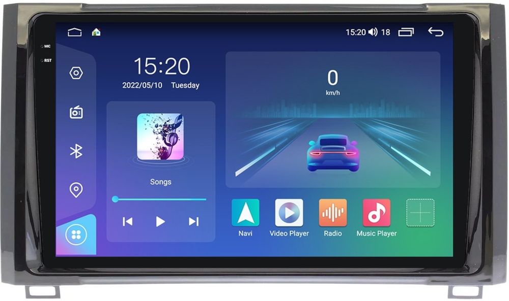 Магнитола для Toyota Tundra 2 2013-2022 - Parafar PF441U2K на Android 13, Быстрая, QLED+2K, CarPlay, 4G SIM-слот