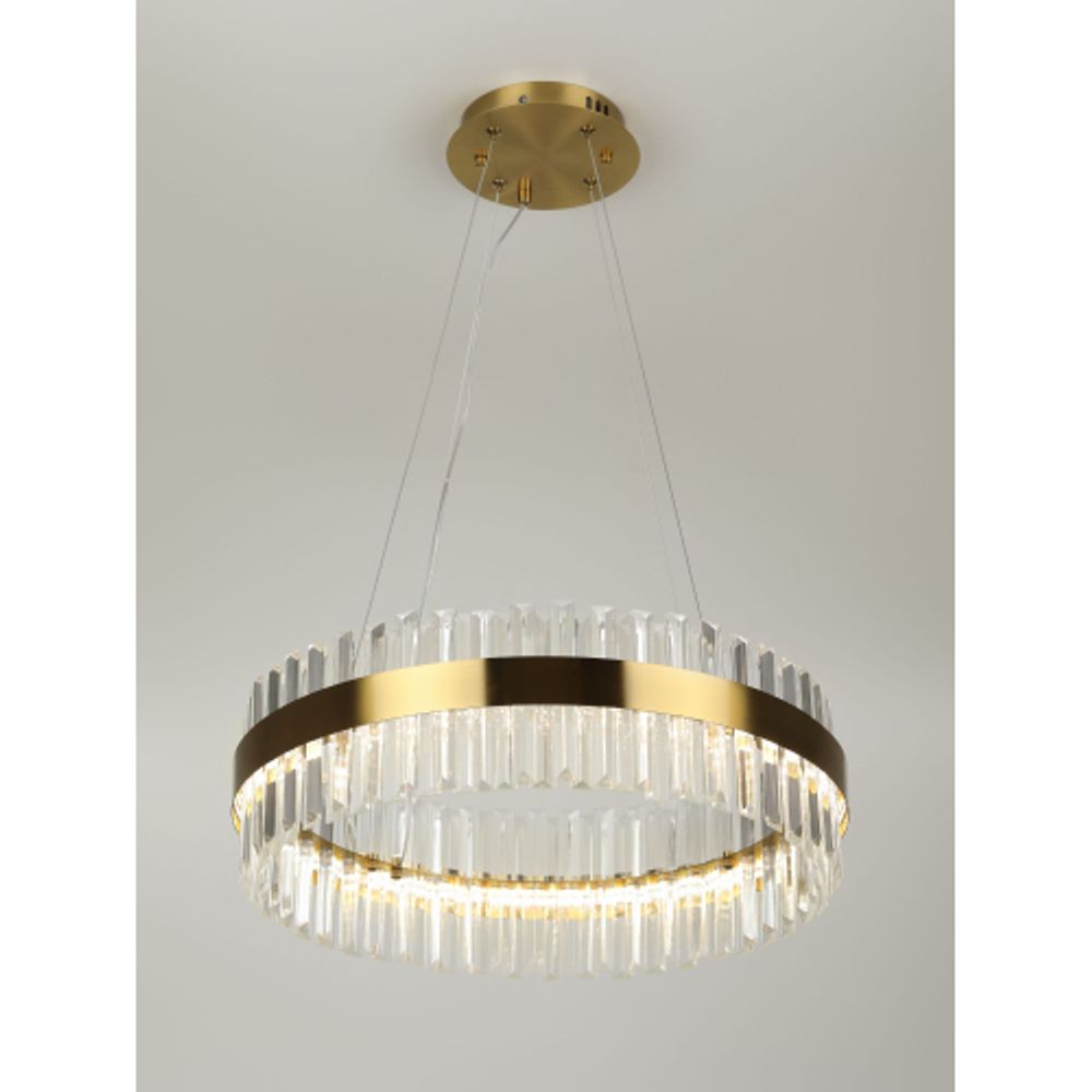 Люстра Rivoli Gwinnett 6193-201 подвесная светодиодная LED 3000-6300К 112 Вт с пультом | Rivoli