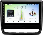 Магнитола для Mitsubishi ASX 2020+ (ШГУ 8", рамка тип 2) - Teyes CC4L-DTS монитор 9" IPS, Android 14, Быстрая, Snapdragon 662, CarPlay, 4G SIM-слот