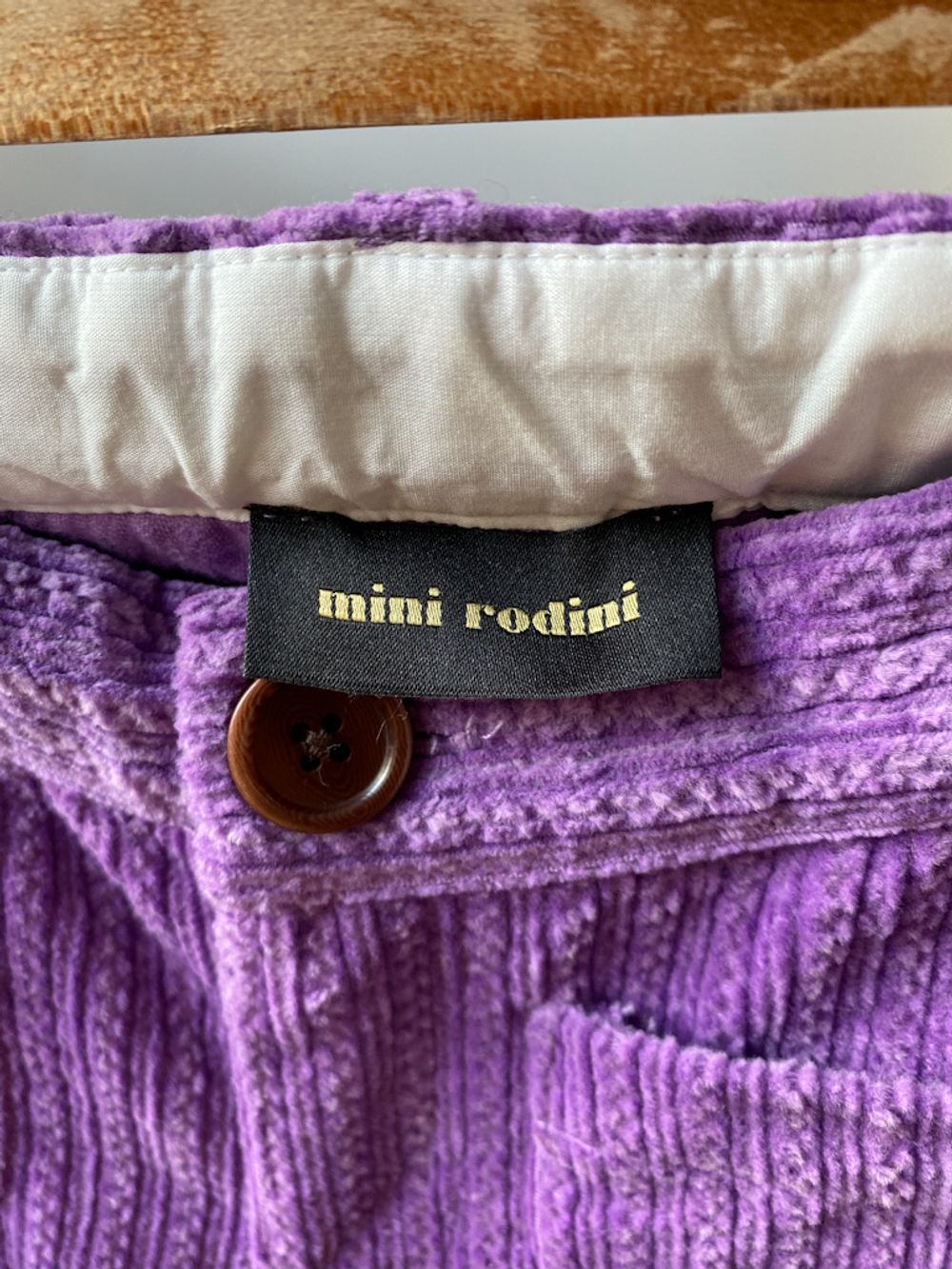 Хлопковые брюки Mini Rodini, 122