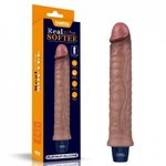 Реалистичный вибратор REAL SOFTEE (24,5*4 см)