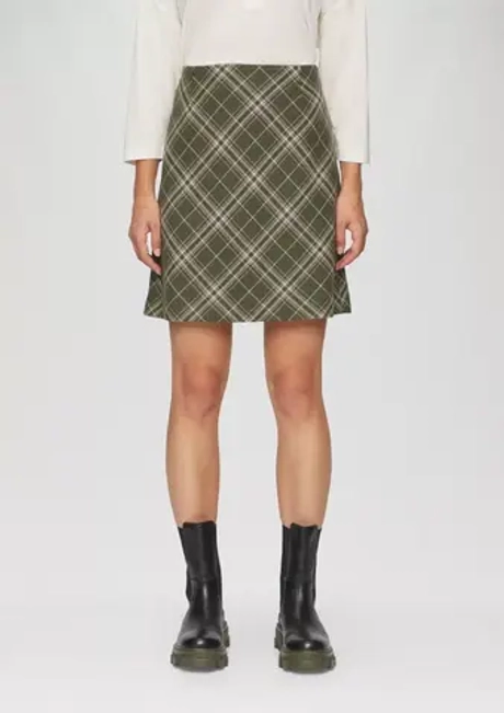 Tweed Юбка в клетку s.Oliver