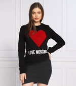Худи Love Moschino - черный(W6484 02 E2388)