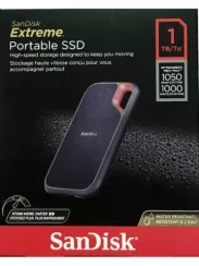 Внешний SSD накопитель SanDisk Extreme Portable SSD V2 1TB Gray серый SDSSDE61-1T00-G25