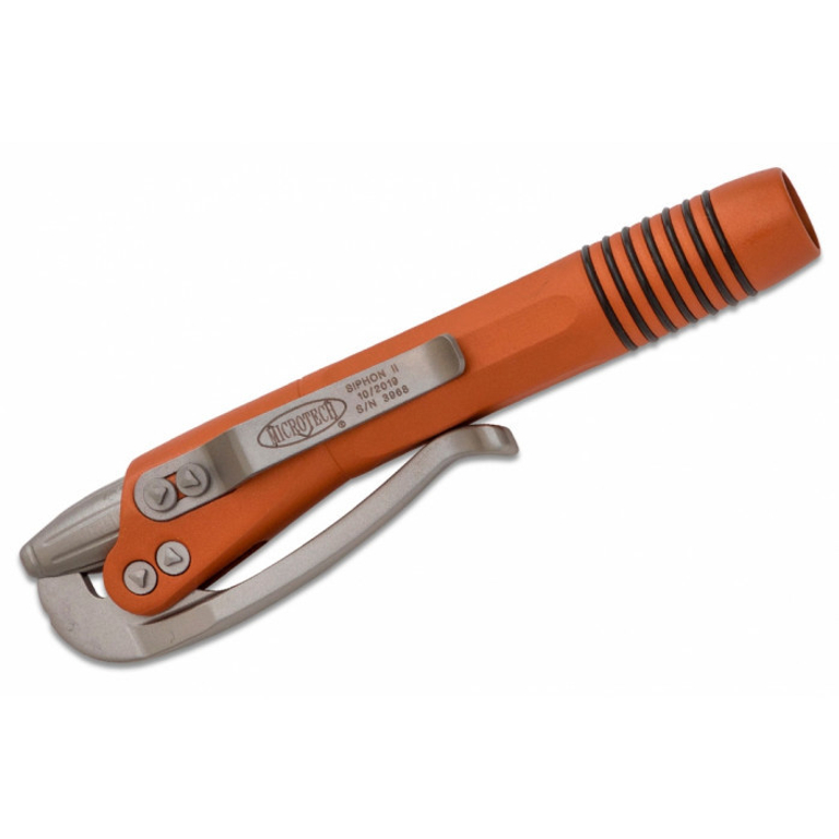 Тактическая ручка Microtech 401-SS-CS Siphon Pen 2