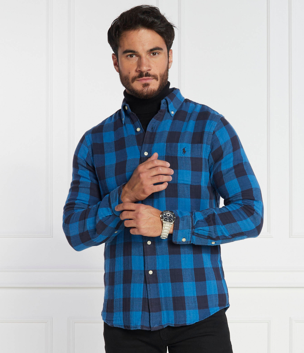 Рубашка POLO RALPH LAUREN - голубой(710922250)