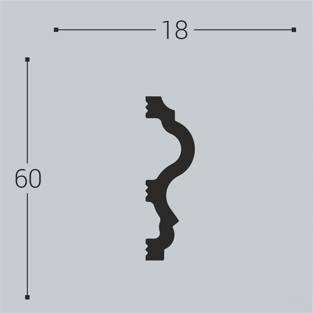 Молдинг М 6