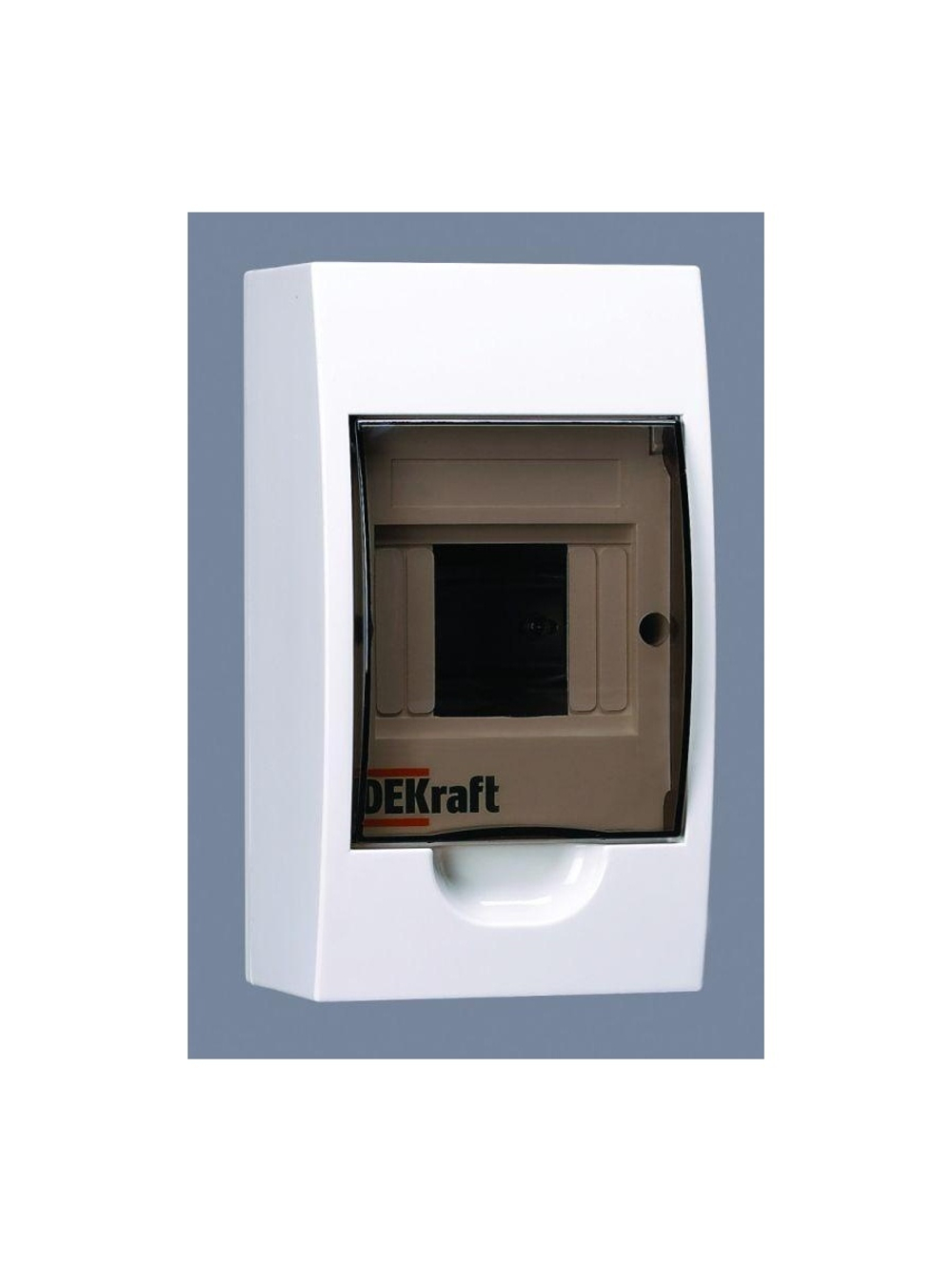 Корпус навесной ЩРН-П-4 20х11х9 4мод.IP41 пластик. DEKraft 31008DEK