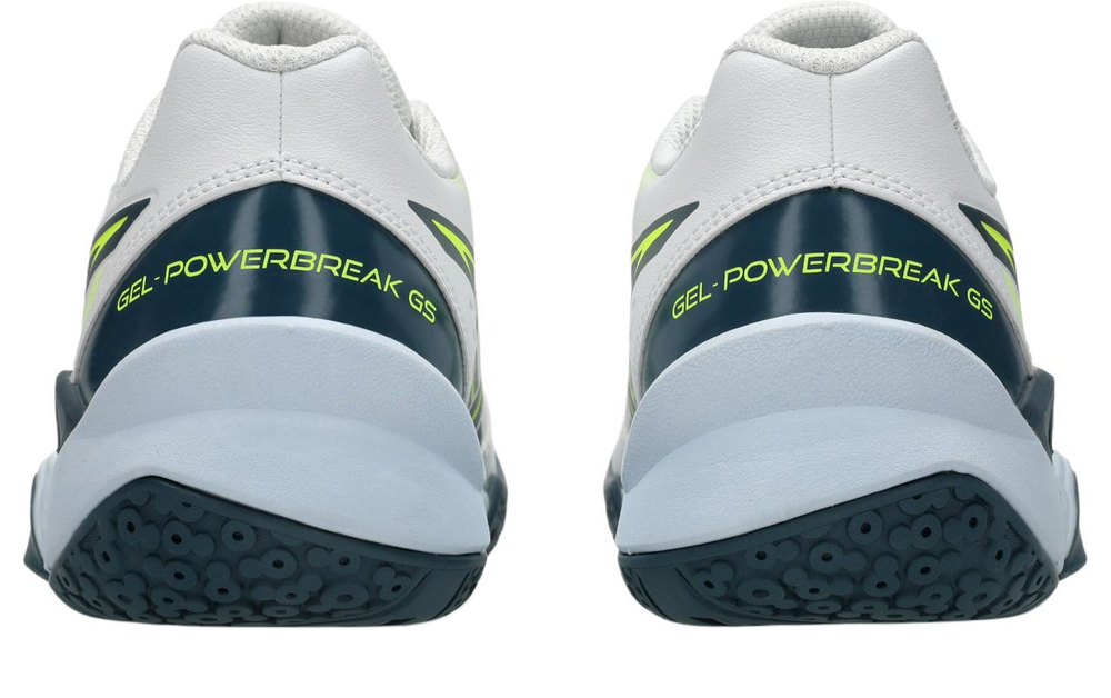 Детские теннисные кроссовки Asics Gel-Powerbreak GS - white/raw indigo