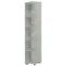 Стеллаж высокий узкий НТ-540 400x445x2050 Аргентум