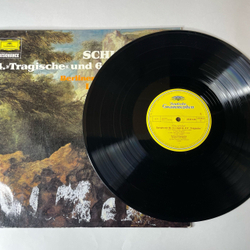 Винтажная виниловая пластинка LP Schubert Шуберт, Lorin Maazel 4. Tragische Und 6. Symphonie (Германия 1973)