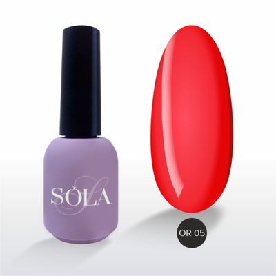 SoLa Гель-лак Only Red 05, 10мл