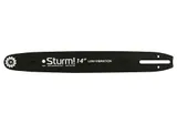 Пильная шина 14" Sturm! Паз 1,1мм, 3/8", 52зв, хвостовик PO (OREGON K041/A041) — фото 1
