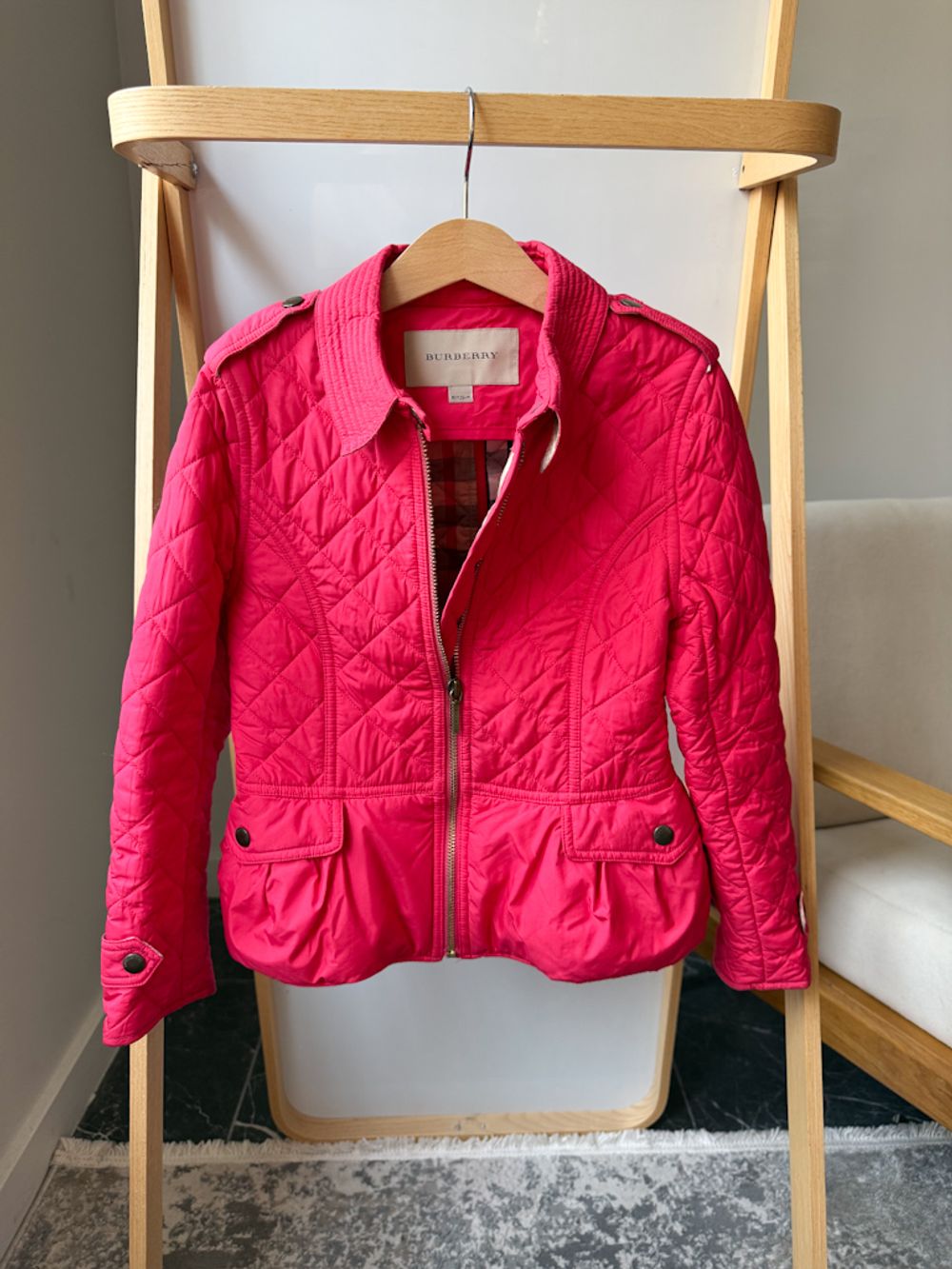 Стёганая куртка Burberry, 128