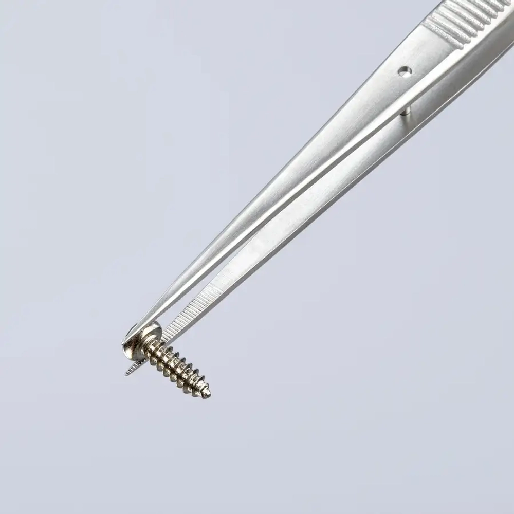 пинцет захватный прецизионный 155 мм Knipex 92 22 35