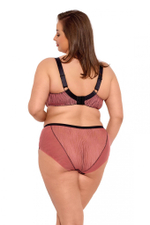 Бюстгальтер Lise с чашками +size на тонком поролоне (Размер: 70L) (Цвет: грязно-розовый)