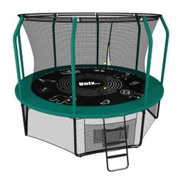 Батут UNIX line SUPREME GAME 16 ft (green)