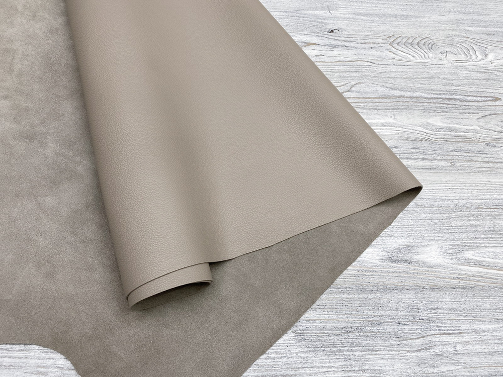 Натуральная кожа Elliot Dark Beige раскрой листа
