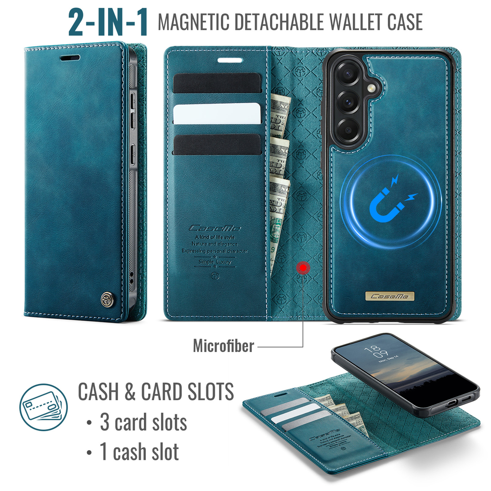 Чехол-кошелек CaseMe 2 in 1 MagSafe Samsung Galaxy A57