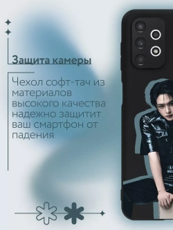 Чехол на Samsung A13 с 3D принтом
