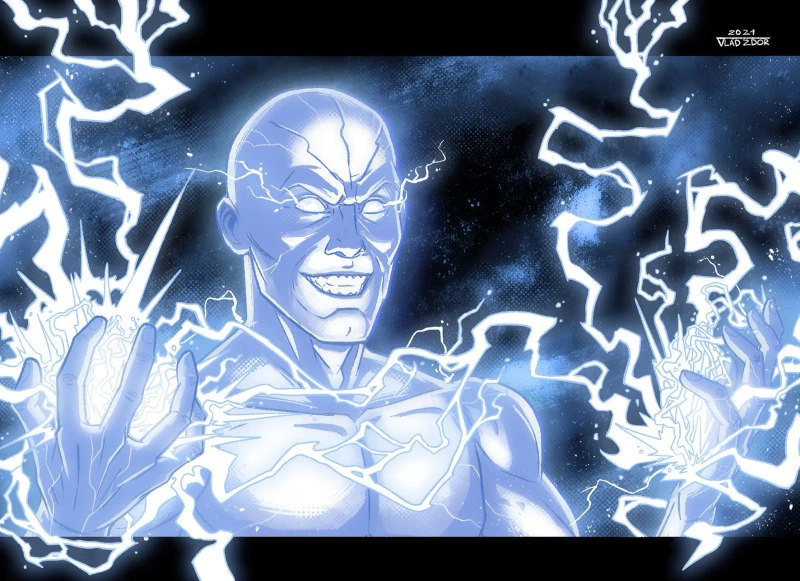 Открытка «Spider-Man Villains: Electro» (Ultimate)