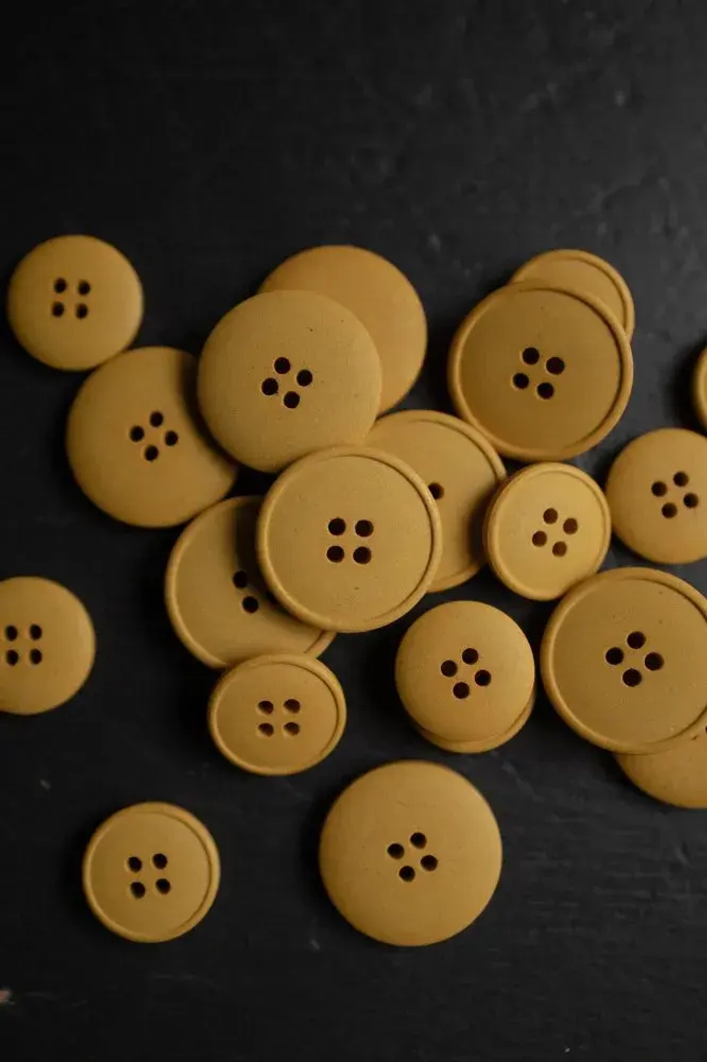 пуговицы HEMP Yellow 20 мм