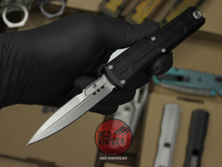 Нож Microtech Ultratech EX-ZBP Gen III Black - клинок байонет, черная рукоять