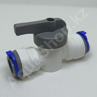 Фитинг QT-02K кран 1/2"(f) x 1/2"(f)
