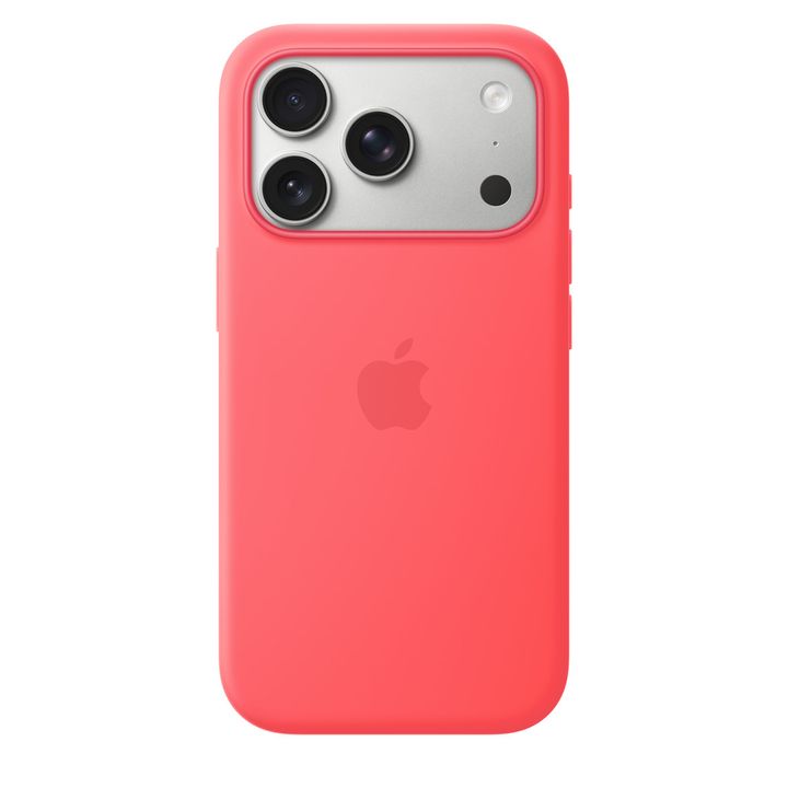 Защитный чехол Apple Silicone Case с MagSafe для iPhone 17 Pro Bright Guava