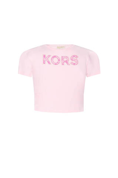 Футболка Michael Kors KIDS - розовый(R30083)
