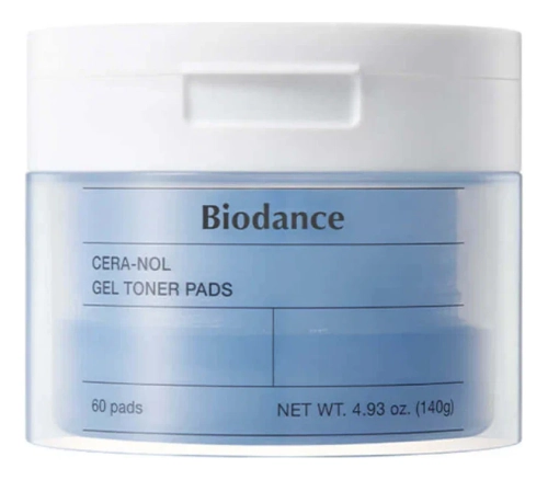 Biodance Увлажняющие гелевые тонер-пэды с церамидами и пантенолом Cera-nol Gel Toner Pads 60шт