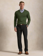 Шерстяной свитер POLO RALPH LAUREN - зеленый(710946142)