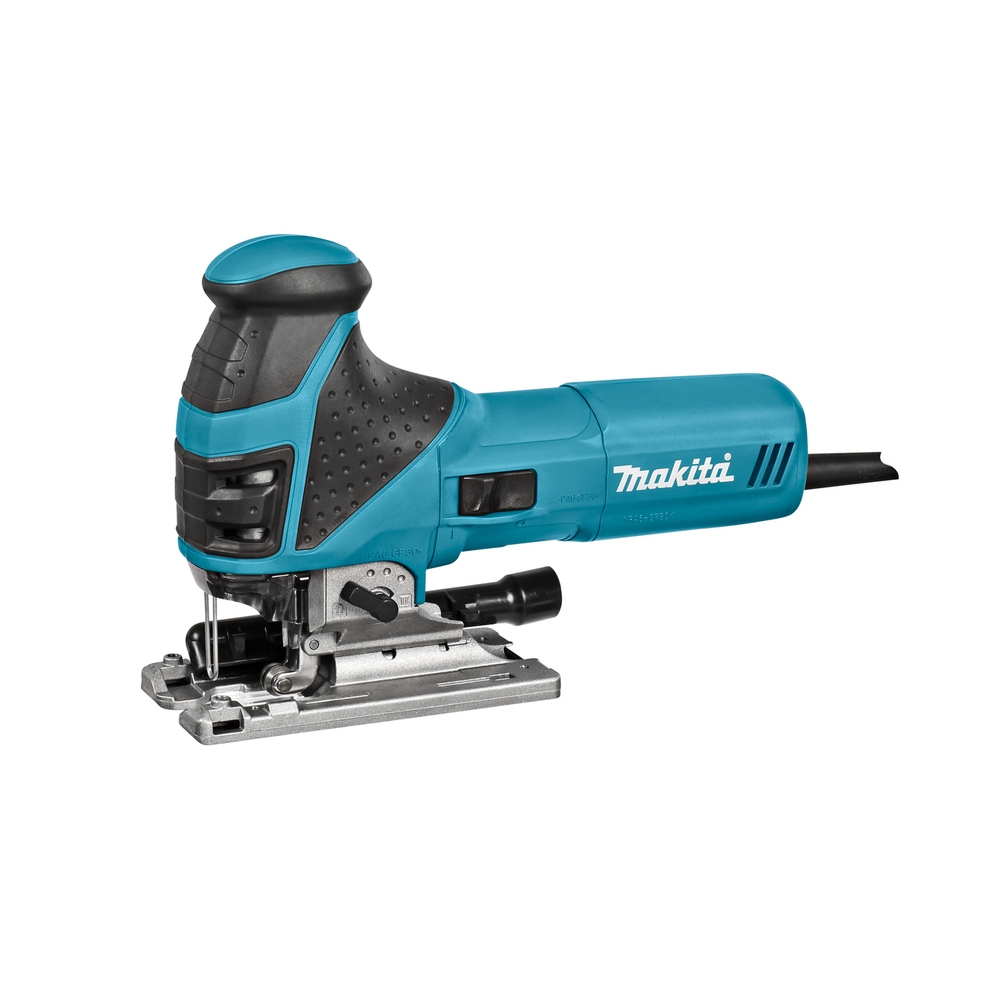 Электрический лобзик Makita 4351 FCT 135 мм 0,72 кВт с регулировкой оборотов и амплитудой ход, в кейсе 4351FCT