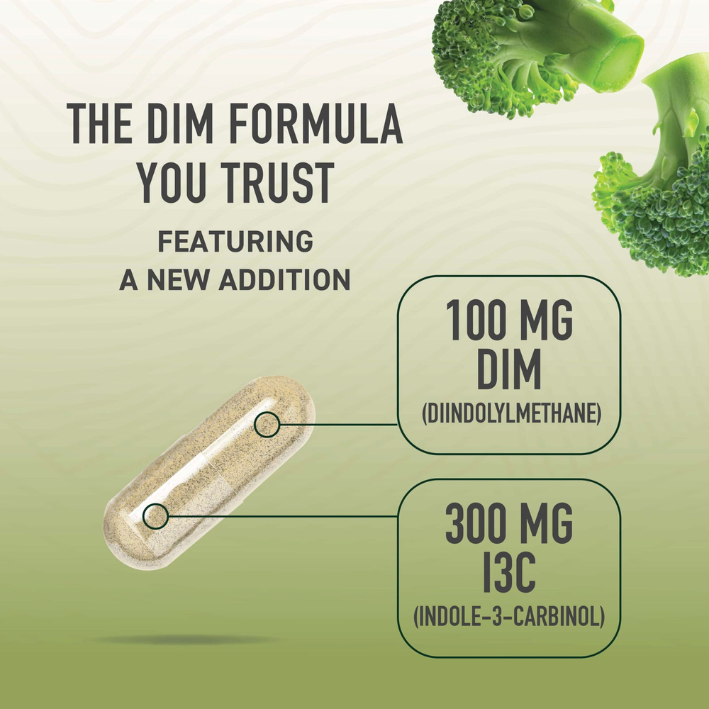 SMNutrition, DIM + I3C, 60 капсул