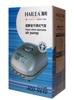 Компрессор HAILEA-АСО-9610, 10W, с регулятором потока 4канала 600л/ч
