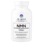 Dr. Emil Nutrition, NMN, никотинамидмононуклеотид, 400 мг, 30 капсул