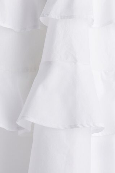 Хлопковое платье с завязывающимися бретелями - H&M