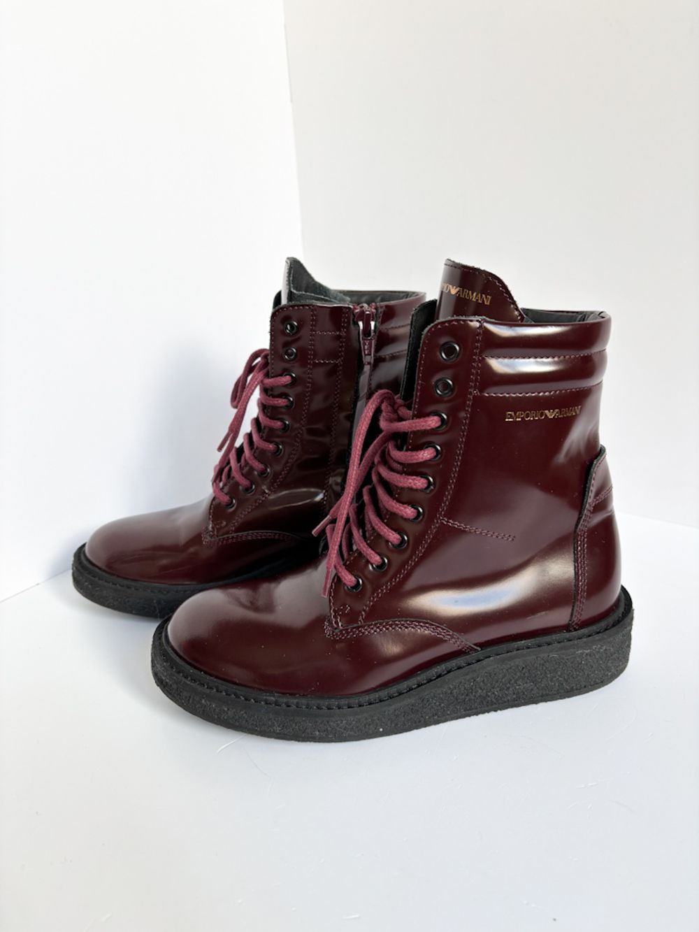 Кожаные ботинки Emporio Armani, 31