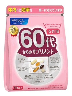 Витаминный комплекс для женщин от 60 лет, FANCL