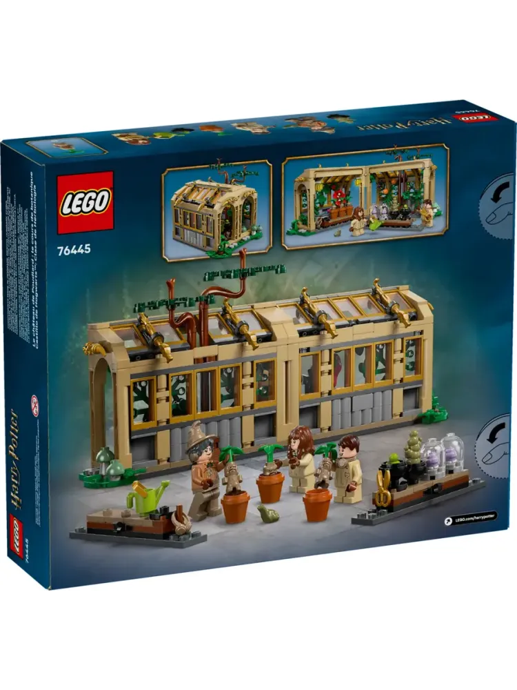 Конструктор Harry Potter 76445 Хогвартс: Урок травологии