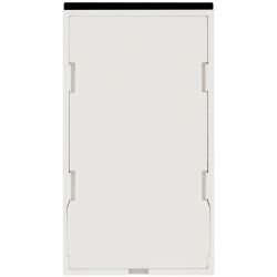 Звонок дверной Intro MP103W беспроводной LED подсветка IP44 150 м белый 38 мелодий | Intro