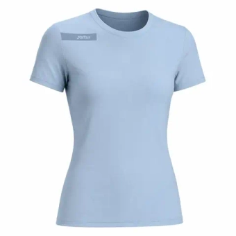 Женская теннисная футболка Joma Challenge Short-Sleeve - sky blue