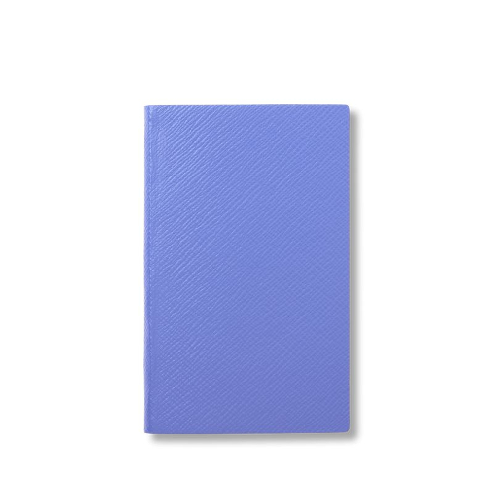 Smythson Блокнот Panama Notebook Liberty Nile Blue