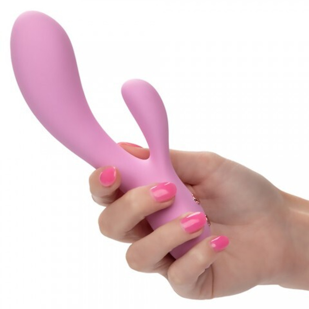 Вибратор-кролик ультрагибкий CalExotics Contour Zoie, 10.75 x 3.25 см