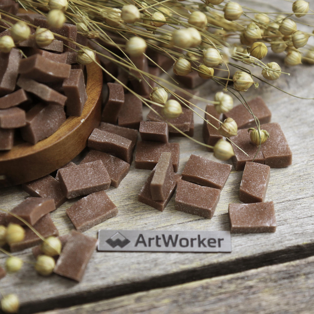 Готовое мозаичное изделие из колотой смальты ArtWorker
